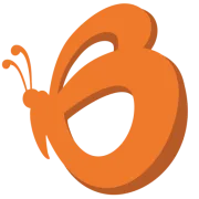 Butterfly Edufields logo