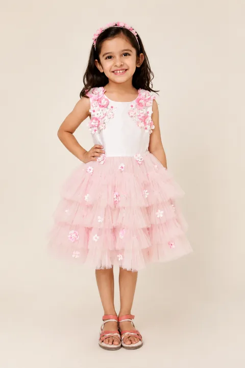 White Morning Glory Dress