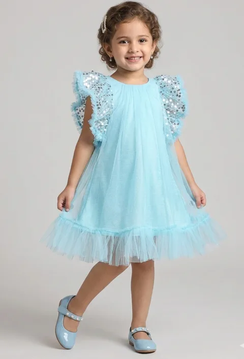 Glitter Moon Dress