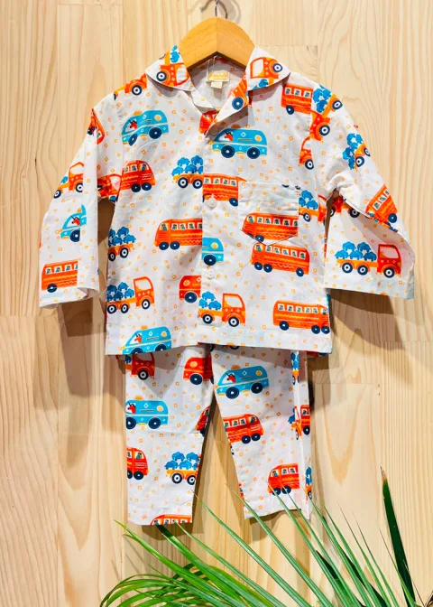 Kids Pyjama Set Traffic
