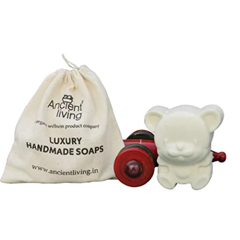 Ancient Living Handcrafted Designer Teddy Soap For Kids