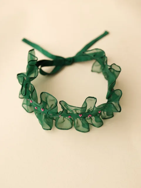 Panna Organza Hair band