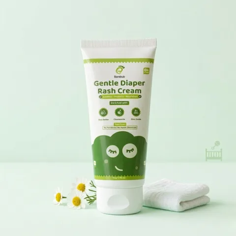 Gentle Diaper Rash Cream for Babies