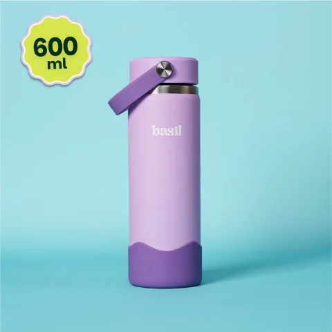 Hydrarush 600 ml Wide-Mouth Bottle - Classic Lilac