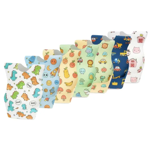 Disposable Baby Bibs for Babies (Pack of 10)