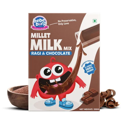 Millet Milk Mix – Ragi & Chocolate Health Drink for Kids 200 g