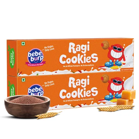Ragi Cookies (2 Pack, 150 gm Each)