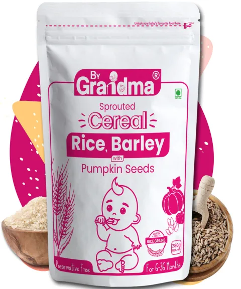Rice, Barley Pumpkin Seeds Porridge Mix