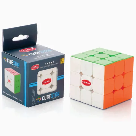 Chanak 3x3 Speed Cube for Kids & Adults 6+ Years