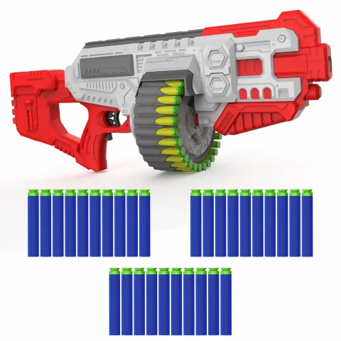 Chanak Motorized Dart Blaster Gun for Kids 5+ Years