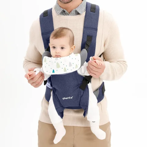 4-Position Baby Carrier (0–3 Years) Adjustable up to 15 kg