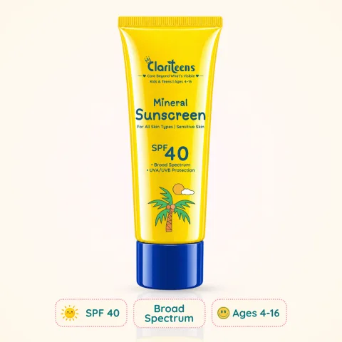 Mineral Sunscreen SPF 40 Travel Pack for Kids — No White Cast, Non-Greasy