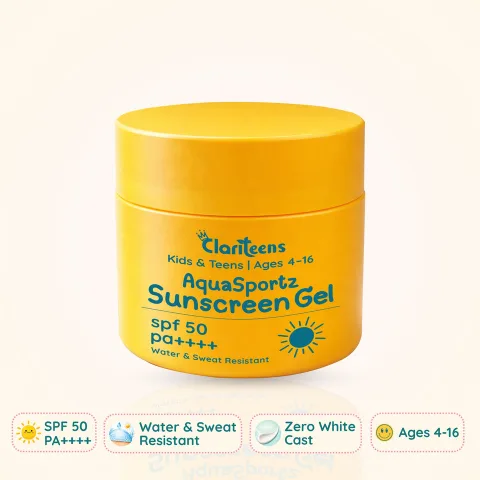 AquaSportz Kids Sunscreen Gel SPF 50 PA++++ — Water Resistant