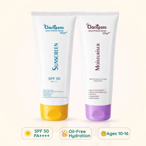 Acne D'fence Daily Duo — Teen Moisturiser and Sunscreen SPF 50