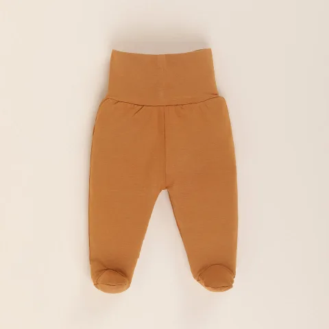 Desert Bronze Organic Footed Leggings