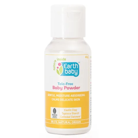 Talc‑Free Baby Powder, 99.5% Natural Origin, 40g