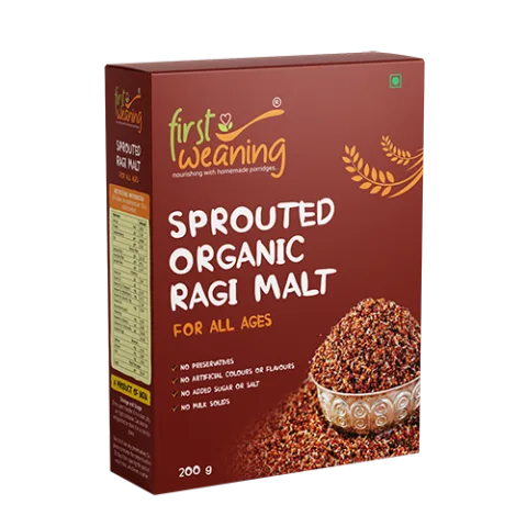 Sprouted Organic Ragi Malt