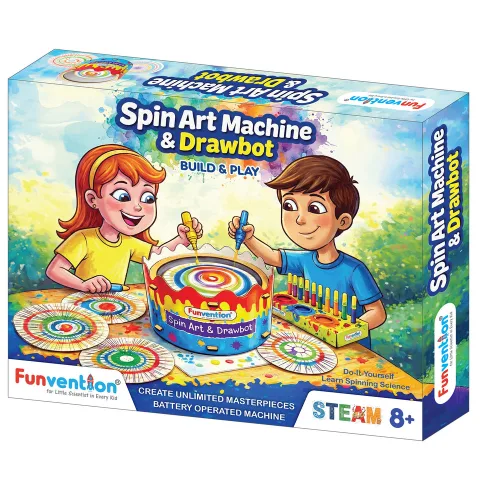 Funvention Spin Art Machine & Drawbot