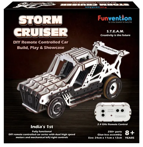 Storm Cruiser – DIY 2.4GHz Remote Control Car Model