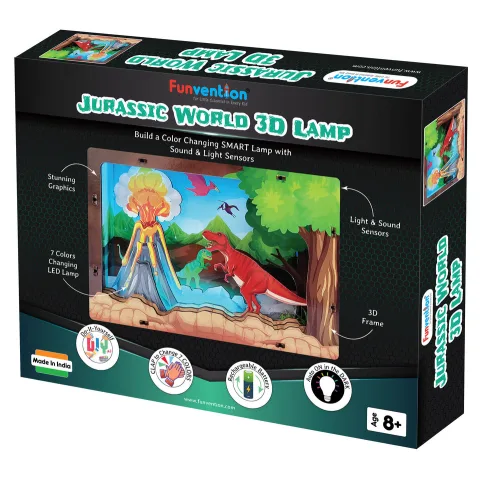 Jurassic World Smart Lamp DIY STEM Activity Kit for Kids