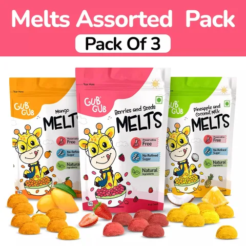 Melts Assorted Pack of 3