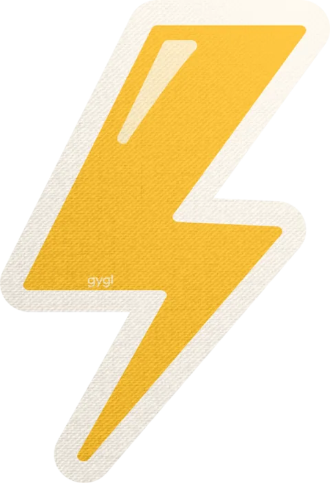 Thunder Sticker