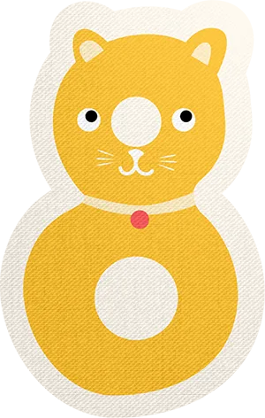 Small 8 Sticker