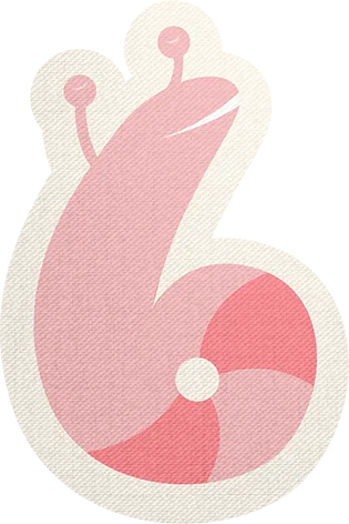 Small 6 Sticker