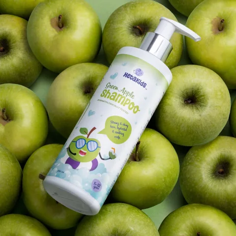 Green Apple Shampoo - Healthy Hair • Kids 5–12 Years (250ml)