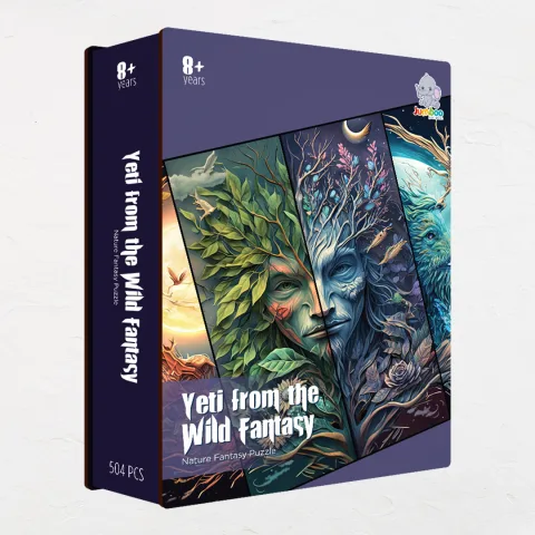 Yeti from the Wind Fantasy unique jigsaw puzzles created to bring a live décor
