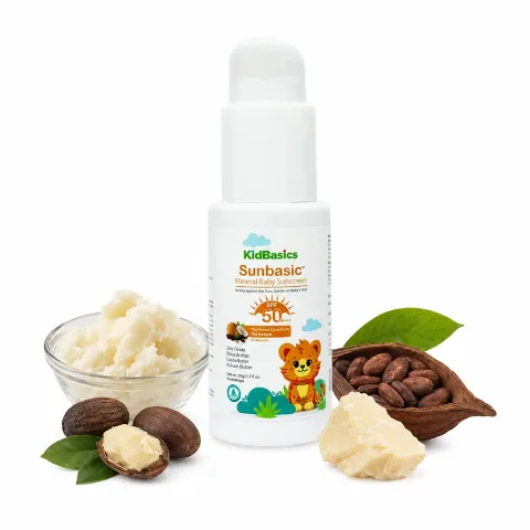 Kidbasics SunBasic Mineral Baby Sunscreen SPF 50 PA+++