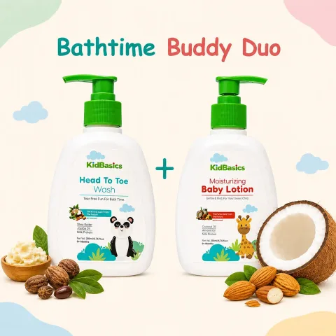 Kidbasics Bathtime Buddy Duo