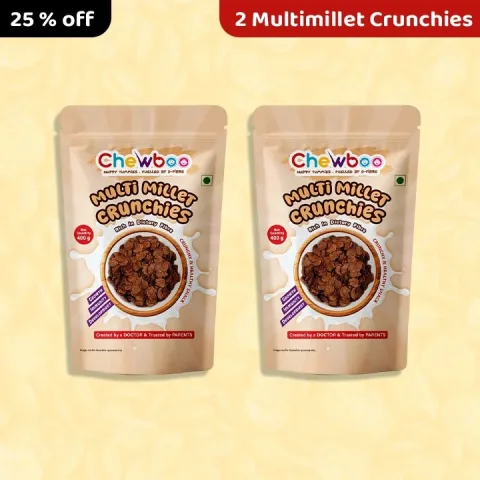 Crunchies Twin pack - 2 Multimillet Crunchies
