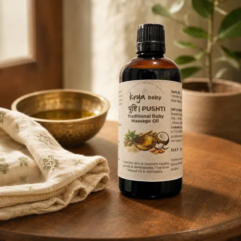 Krya Pushti – Ayurvedic baby massage oil