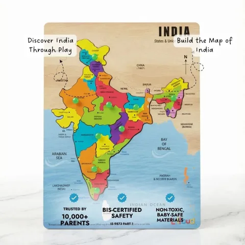 India Map Puzzle