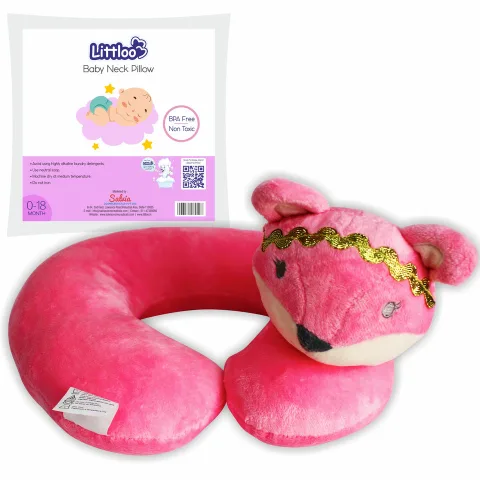 LITTLOO Neck Pillow - Pink