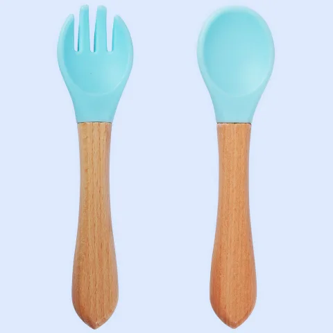 Littloo Wooden Spoon and Fork Set
