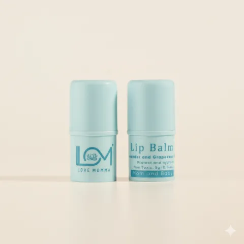 Love Momma Super Rich Mom & Baby Lip Balm – Lavender & Grapeseed Oil