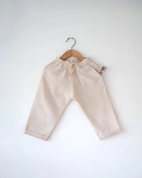 Rain Drops keep falling' unisex pyjamas in handwoven kora cotton