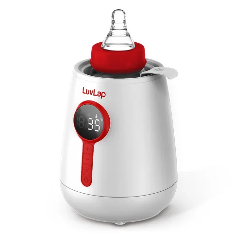 LuvLap Glory Electric Bottle Warmer for Breastmilk and Formula - Electric Fast Milk Bottle Heater, Baby Food