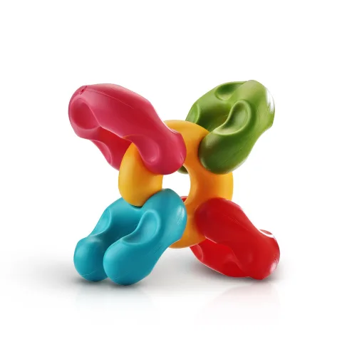 LuvLap Toy Link & Fun, Hand Eye Coordination for BabyToys, Multicolour Early Educational Toy for Cognitive
