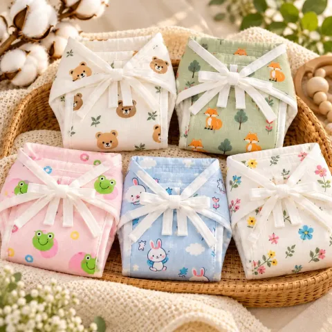 Muslin Nappy Pack of 6