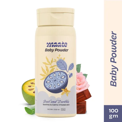 Maate Ayurvedic Baby Powder - Talc Free