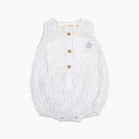 Organic Muslin Baby Romper - 12-18 Months