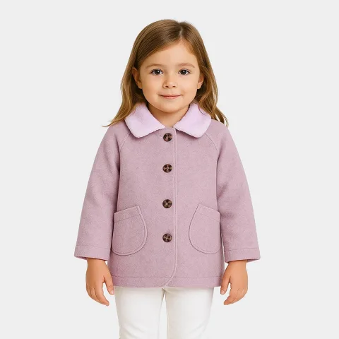 1Pk Polyester Interlock Coat