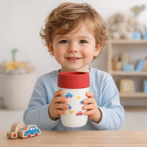 1Pk Silicone Sipper