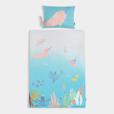 2Pk Cotton/Polyester Single Jersey Duvet