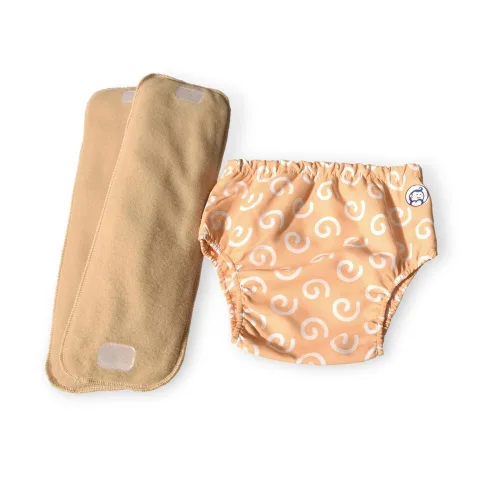 Fabric Diaper – Swirly Whirly