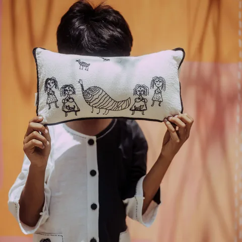 Bachoo Friends & That Bird Cushion Case