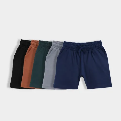 5 Pcs Cotton Shorts